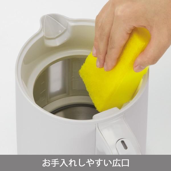 わく子 電気ケトル タイガー 蒸気レス 800ml PCJ-H081H グレー 業務用