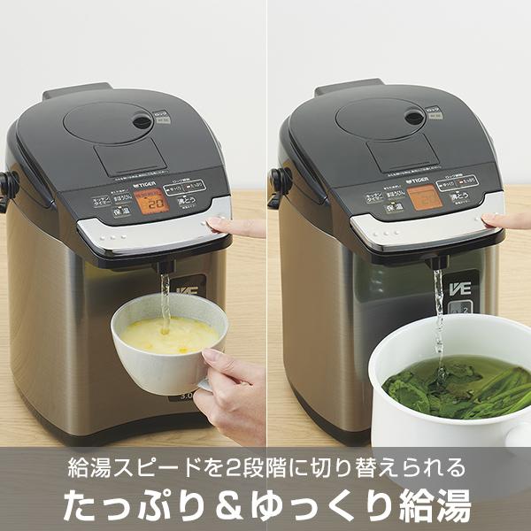 とく子さん 電気ポット 3リットル 保温 タイガー 蒸気レス とく子さん 電気ポット 3リットル 保温 タイガー 蒸気レス