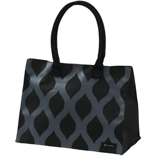 [hacobag] ハコバッグ トートバッグ Ｓサイズ（立涌 黒）Tachiwaku Black　立涌　黒 |  | 01