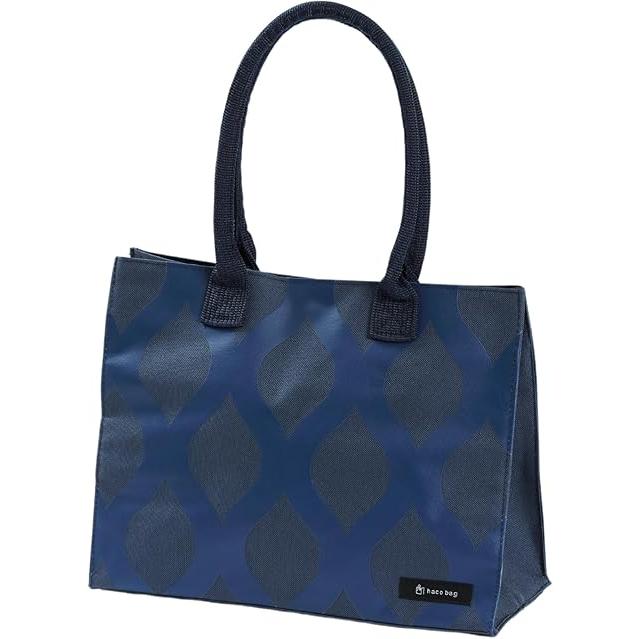 [hacobag] ハコバッグ トートバッグ Ｓサイズ（立涌 紺）Tachiwaku Navy　立涌　紺 |  | 01