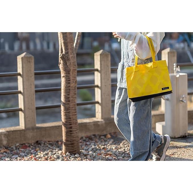 [hacobag] ハコバッグ トートバッグ Ｓサイズ（立涌 黄）Tachiwaku Yellow　立涌　黄 |  | 04