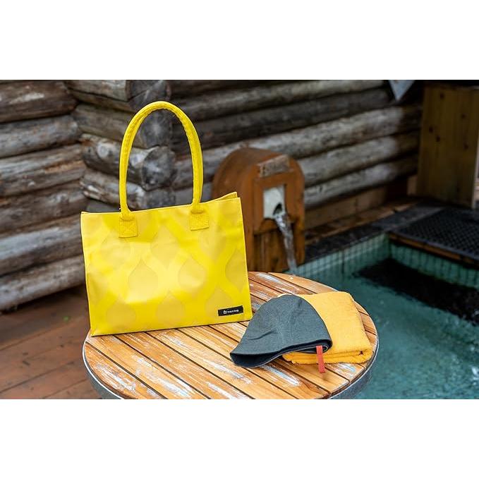 [hacobag] ハコバッグ トートバッグ Ｓサイズ（立涌 黄）Tachiwaku Yellow　立涌　黄 |  | 05