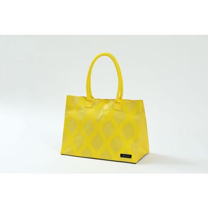 [hacobag] ハコバッグ トートバッグ Mサイズ（立涌 黄）Tachiwaku Yellow　立涌　黄 | 