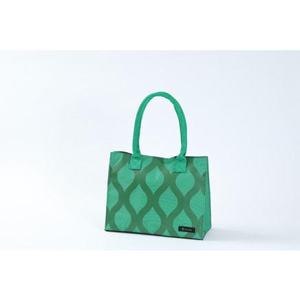 [hacobag] ハコバッグ トートバッグ Ｓサイズ（立涌 緑）Tachiwaku Green　立涌　緑 | 