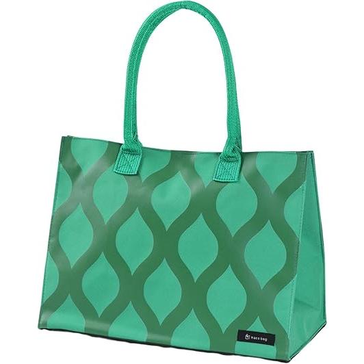 [hacobag] ハコバッグ トートバッグ Ｓサイズ（立涌 緑）Tachiwaku Green　立涌　緑 |  | 01