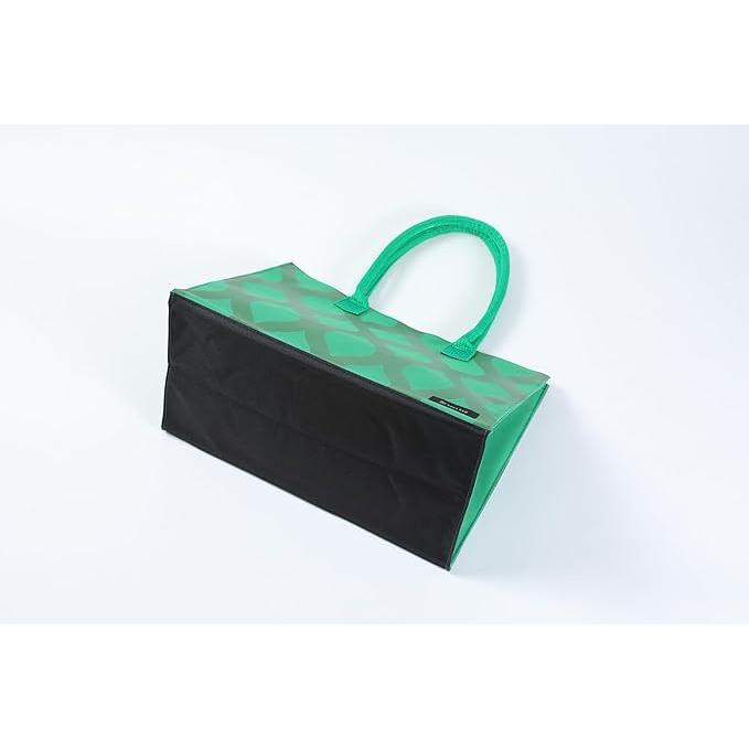 [hacobag] ハコバッグ トートバッグ Ｓサイズ（立涌 緑）Tachiwaku Green　立涌　緑 |  | 03