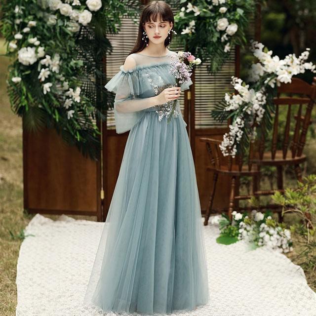 19 パーティードレス お揃い お呼ばれ ブライズメイド ドレス ロング丈 演奏会 ピアノ 発表会 フォーマル 結婚式 披露宴 友達同士 キラキラ K ティージービーヤフー店 通販 Yahoo ショッピング