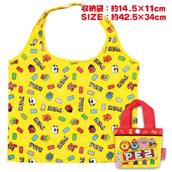 ペッツ pez プルバックカー型 PEZ エコバッグ : こどもモールタイガー