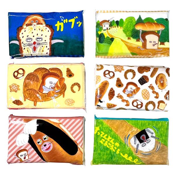 パンどろぼう ポケットティッシュ6P【不良対応不可】 : こどもモール