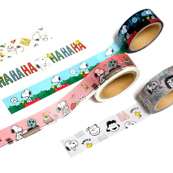 スヌーピー マスキングテープアソート【不良対応不可】 : こどもモール