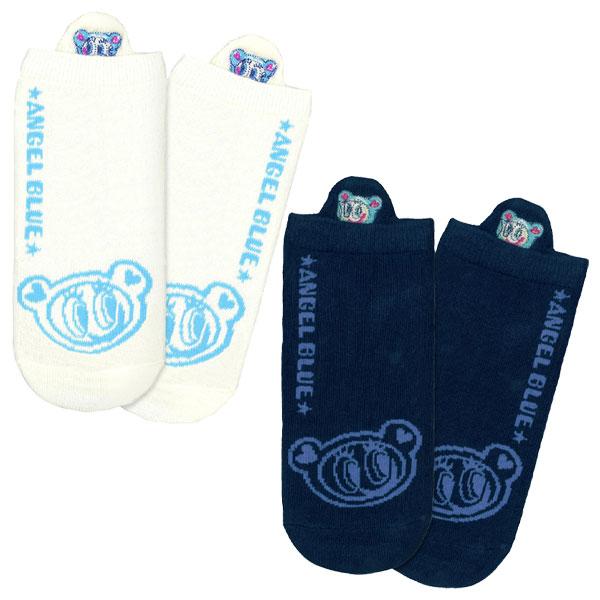 エンジェルブルー バックポイントソックス【不良対応不可】 : こども