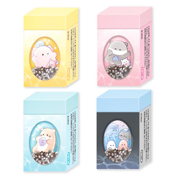 オバケーヌ シャカシャカカプセル消しゴム【不良対応不可】 : こども
