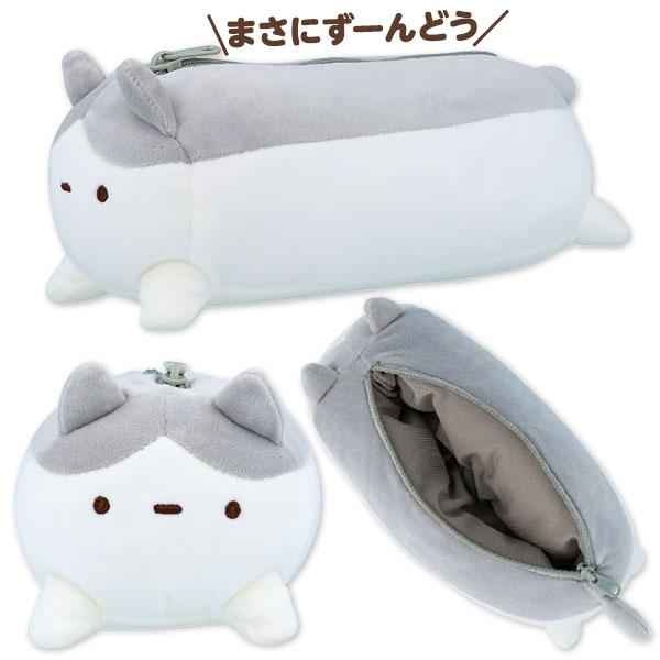 ずんどうネコ ぬいぐるみペンケース : こどもモールタイガーキャット