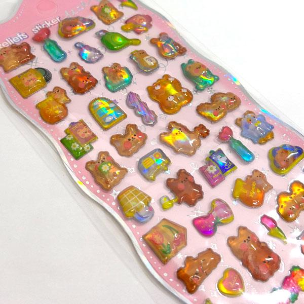 お一人様5セットまで】キャンディシール【不良対応不可】 : こども