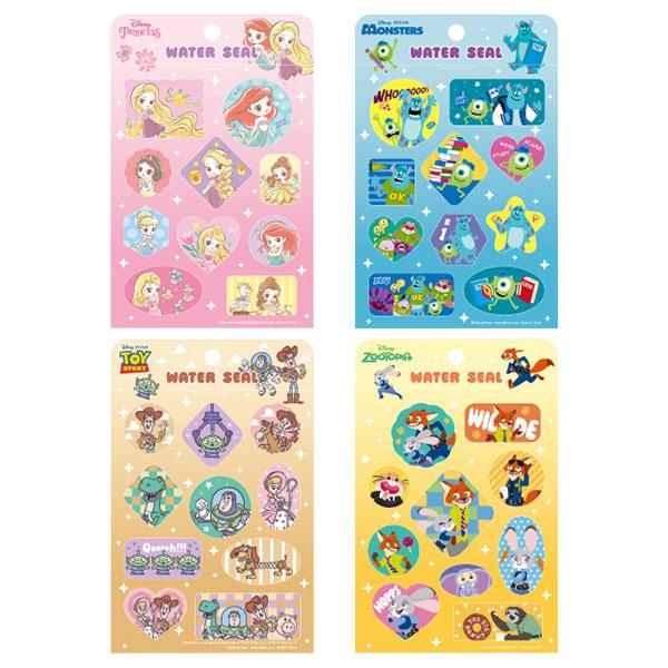 シール84枚！！シール大量まとめ売り　ディズニー　ウォーターシール　タイルシール ディズニー ウォーターシール【不良対応不可】 : こどもモールタイガー