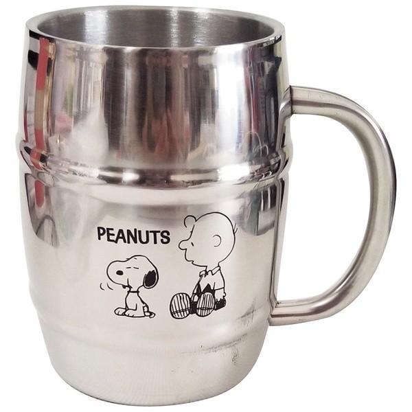 スヌーピー ステンレス樽型マグカップ Tcg2113 こどもモールタイガーキャット 通販 Yahoo ショッピング