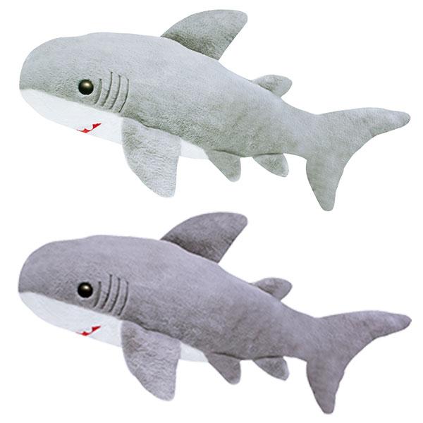 でっかい！サメ ふわふわぬいぐるみ120cm : こどもモールタイガー
