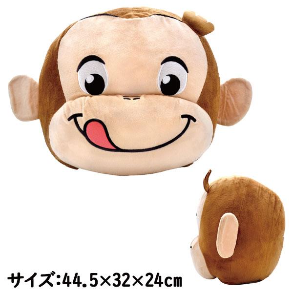 ふぃいゆ　おさる　ぬいぐるみ おさるのジョージ フェイスぬいぐるみ : こどもモールタイガーキャット