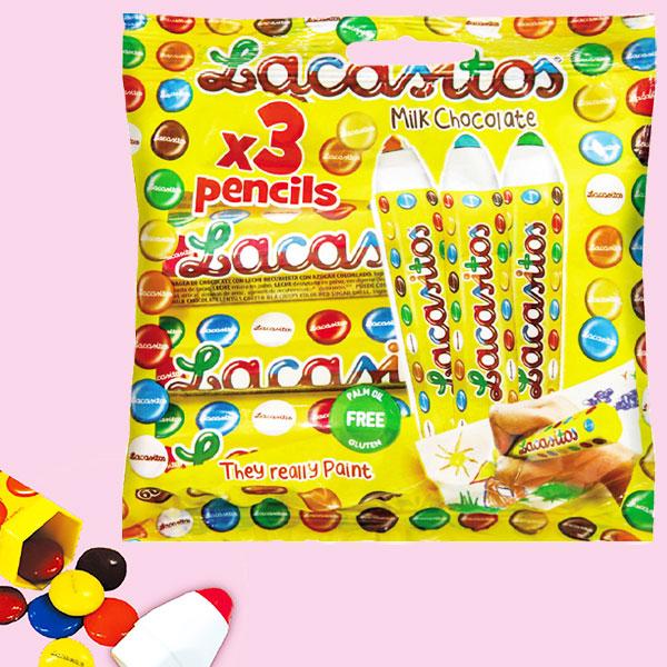 ラカシトス カラーチョコクレヨン 3P【不良対応不可】 : こどもモール