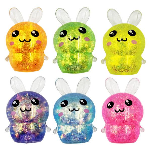 韓国うさぎちゃんキラキラボール【不良対応不可】 : こどもモール