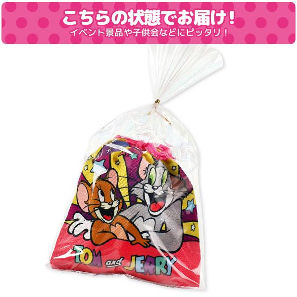 ミニ巾着袋付お菓子詰合せ トムとジェリー【不良対応不可】 : こども