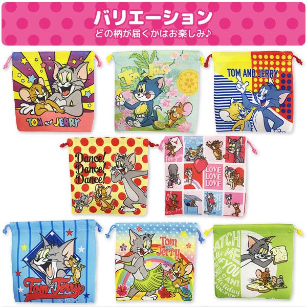 ミニ巾着袋付お菓子詰合せ トムとジェリー【不良対応不可】 : こども