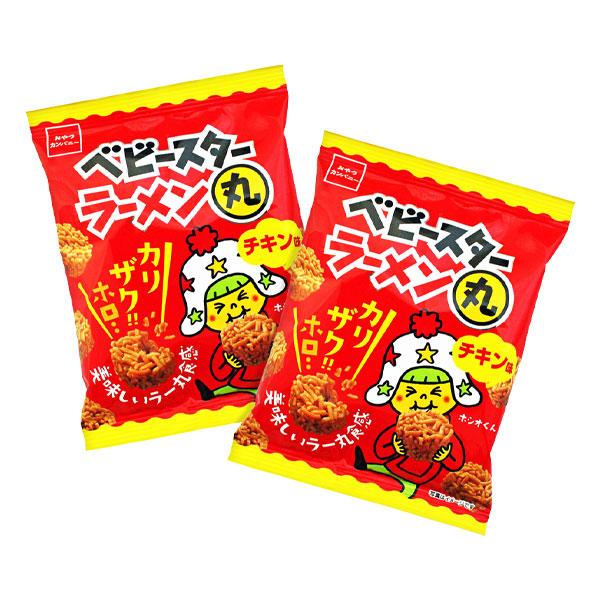 ベビースターラーメン丸 6P【不良対応不可】 : こどもモールタイガー