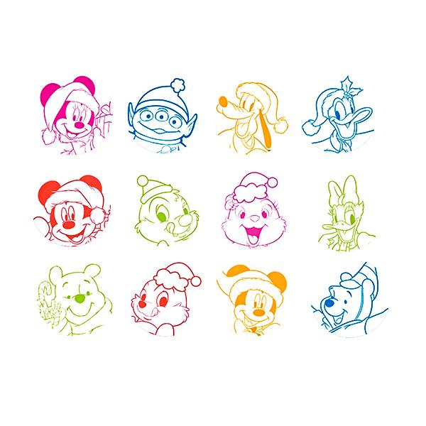 ディズニー クリスマス丸型スタンプ Tcx812 こどもモールタイガーキャット 通販 Yahoo ショッピング