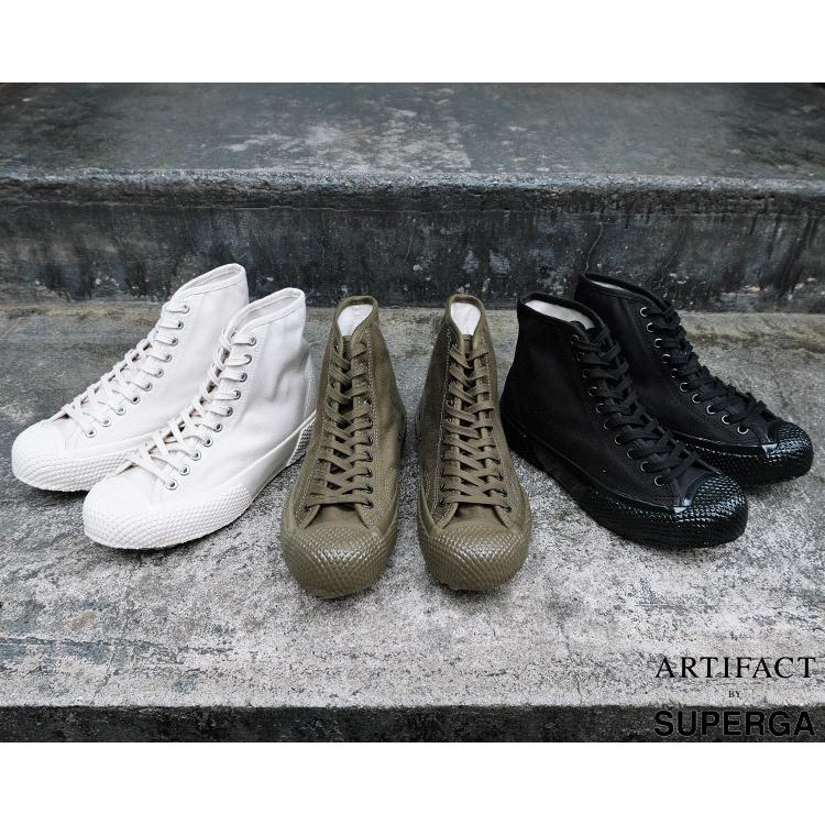 ARTIFACT BY SUPERGA アーティファクト バイ スペルガ MILITARY CORDLANE ミリタリーコードレーン ハイカット 2435-CD162 ミルスペック スニーカー 〔FL〕