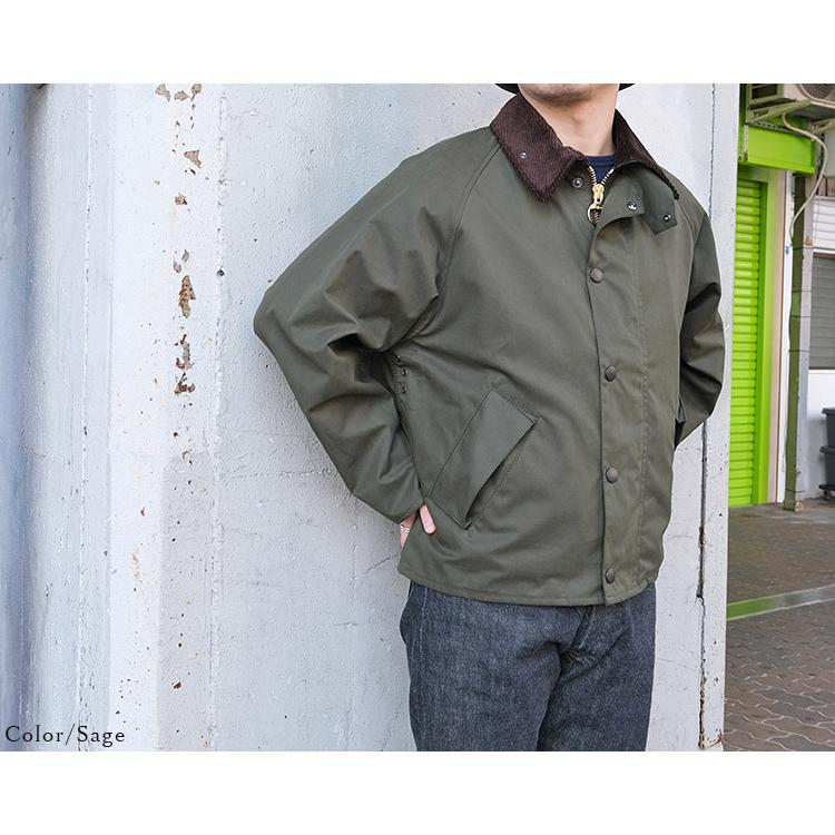 【24SS入荷分/2ワラントになります】Barbour バブアー OS TRANSPORT CASUAL トランスポート カジュアル ピーチド ノンワックス MCA0931〔FL〕｜tigers-brothers｜04