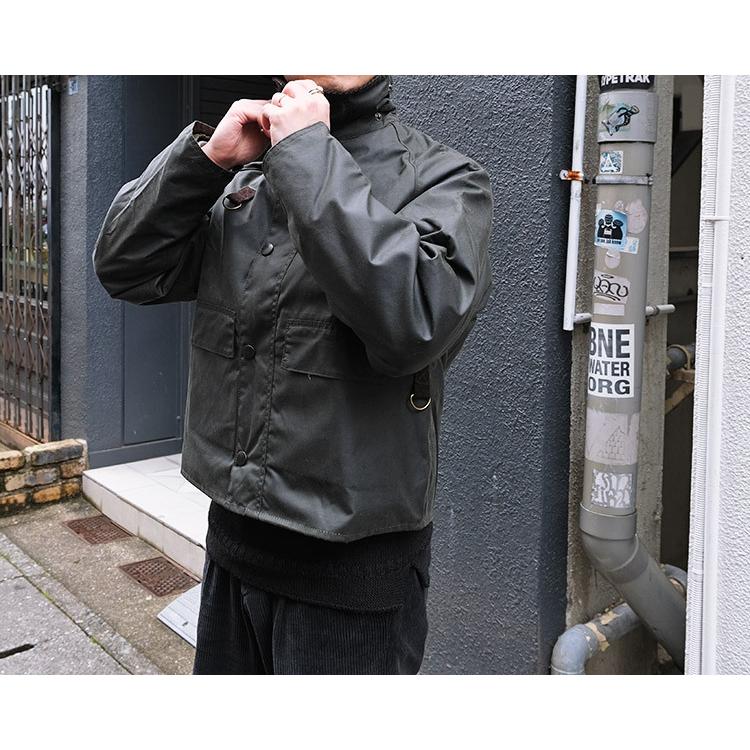 【23AW入荷分/2ワラントになります】【プロホースブラシプレゼント♪】 Barbour バブアー SPEY WAX JACKET スペイ ジャケット MWX1212〔FL〕｜tigers-brothers｜03