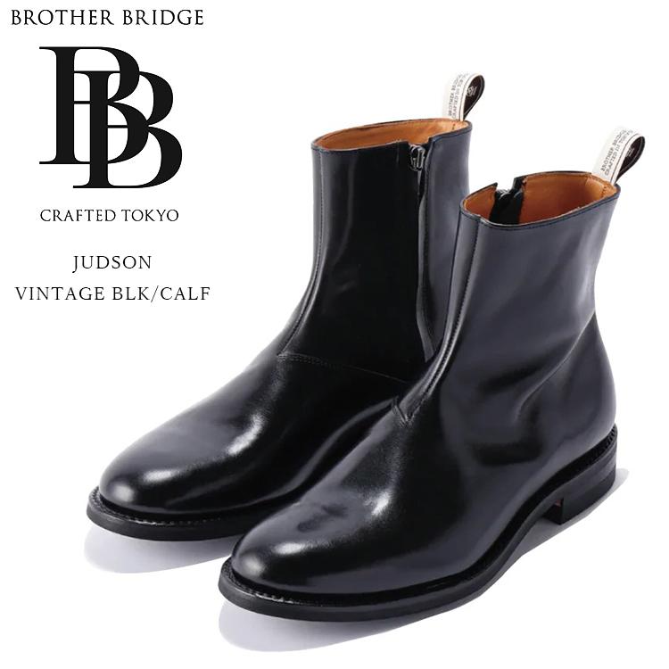 BROTHER BRIDGE ブラザーブリッジ JUDSON ジャドソン Vintage BLK Calf