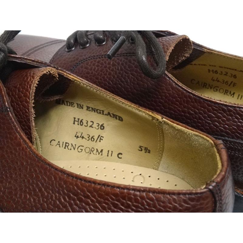 JOSEPH CHEANEY ジョセフ チーニー CAIRNGORM ケンゴン BURGUNDY GRAIN キャップトゥ シューズ バーガンディー ジボ革 *メンズ〔FL〕｜tigers-brothers｜05