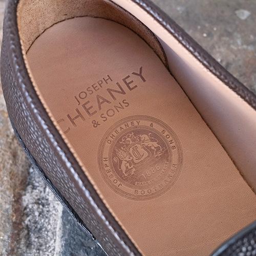 Joseph Cheaney ジョセフチーニー HARVEY ハーヴェイ Walnut Grain ウォルナット グレイン ビットローファー コインローファー 牛革 英国製 〔FL〕｜tigers-brothers｜12