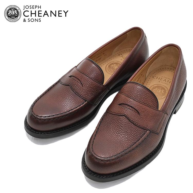 JOSEPH CHEANY & SONS　ブラウン　バーガンディ　セミブローグ JOSEPH CHEANEY】ジョセフチーニー ウィルフレッド セミブローグ