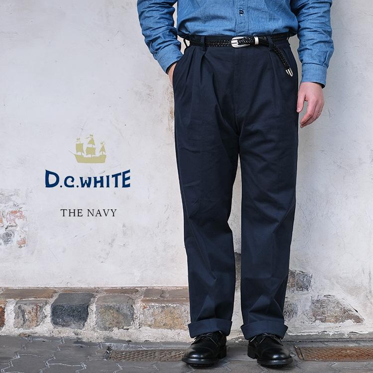 ［美品］DC WHITE コットンチノパンツ D.C.WHITE D.C.WHITE（ディーシーホワイト） ウェストポイント