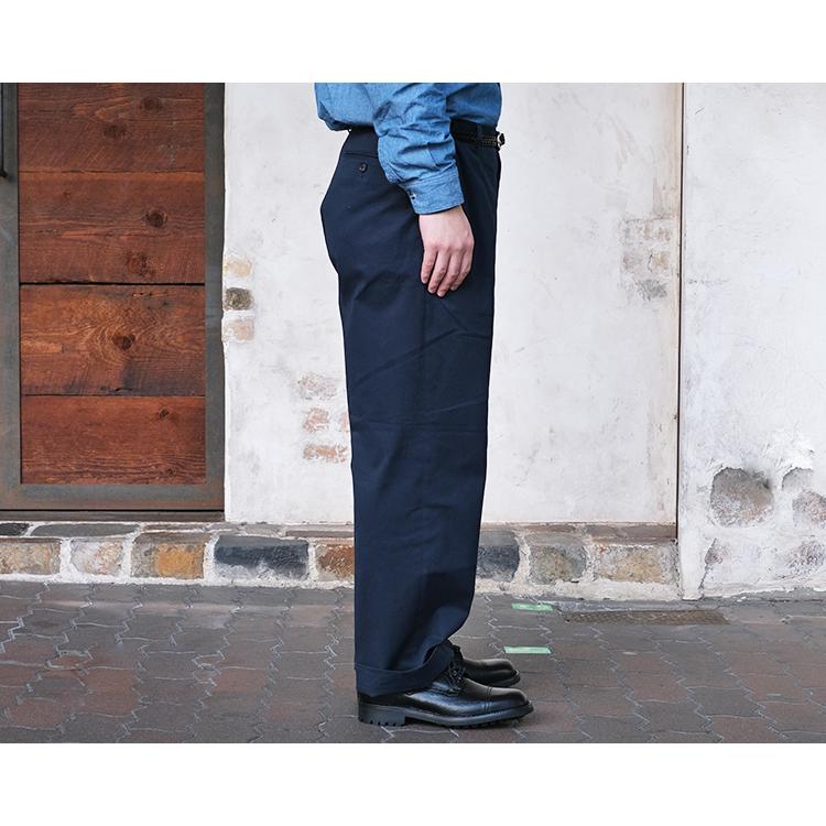 D.C.WHITE ディーシーホワイト THE NAVY 2P Trousers ザネイビー