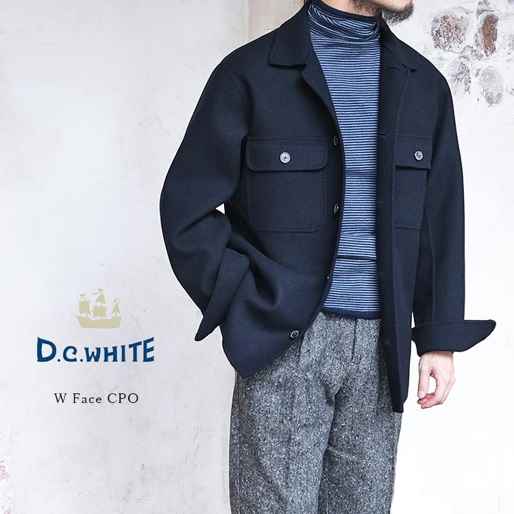D.C.WHITE ディーシーホワイト W Face CPO ダブルフェイスCPO メルトン 