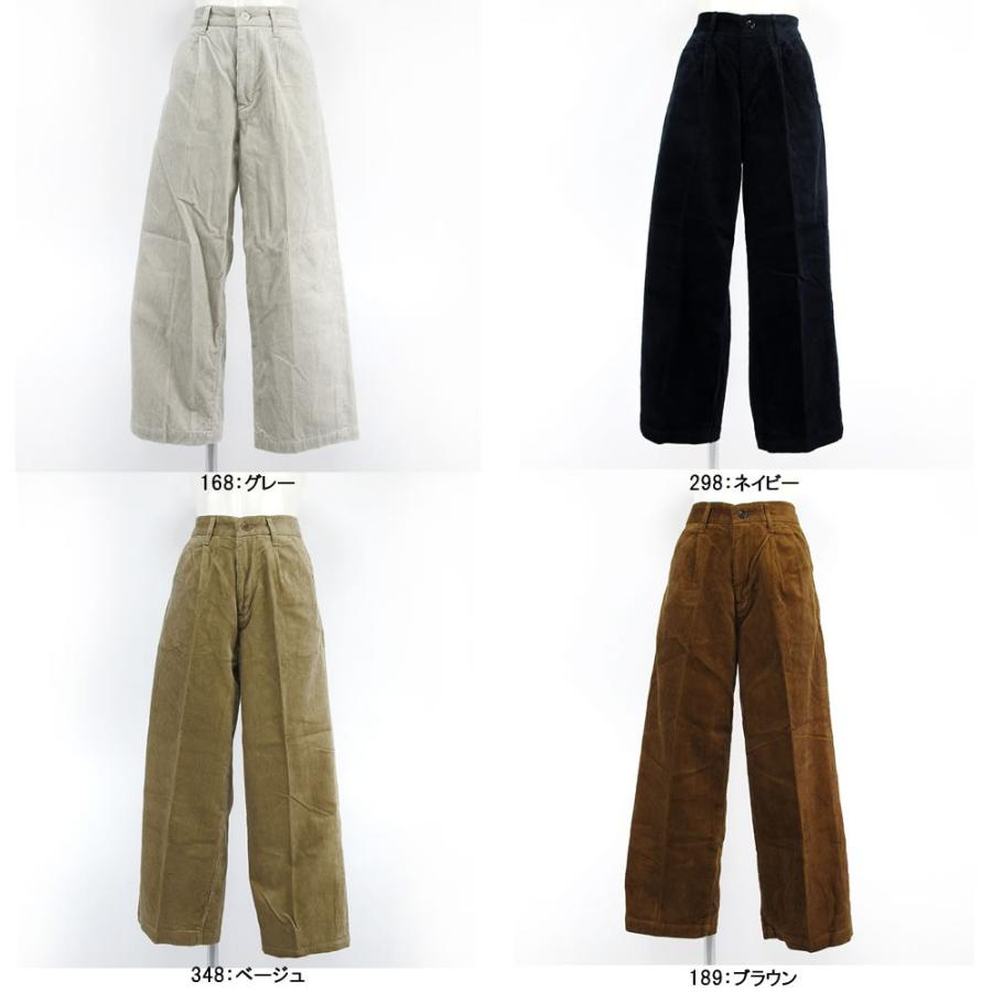 DOMINGO（ドミンゴ） パンツ dmg タックバギーパンツ コーデュロイ素材