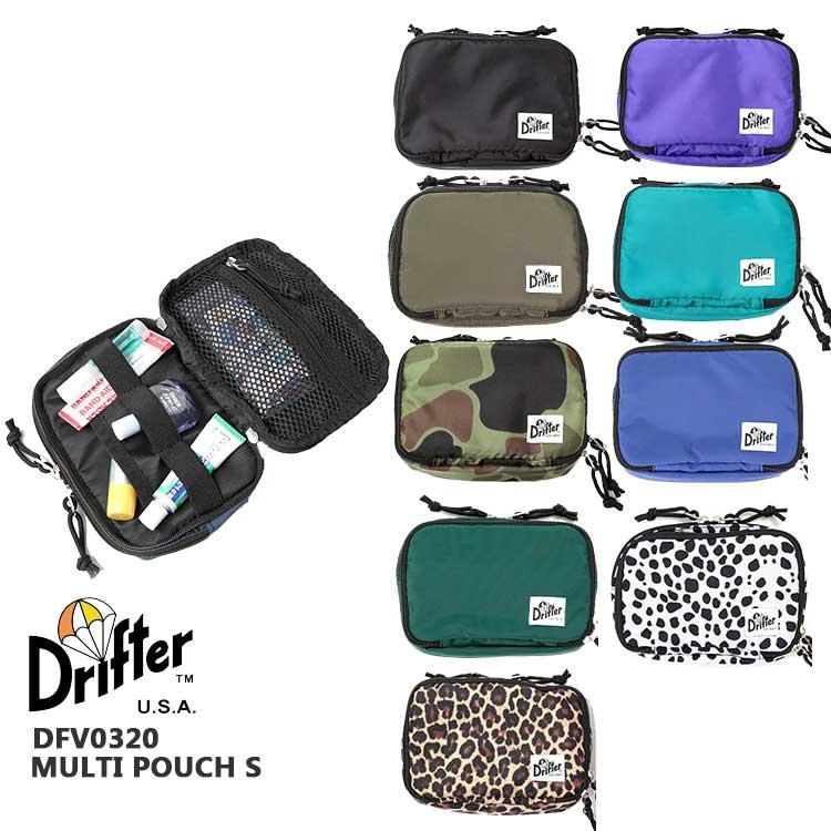Drifter（ドリフター） マルチポーチ DFV0320 : FLISCO byタイガース