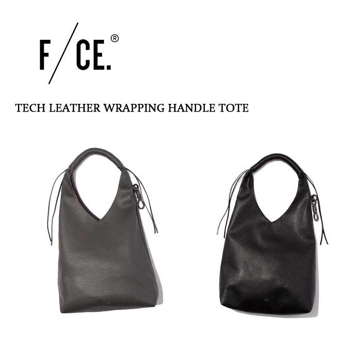 F/CE.（エフシーイー） テック レザー ラッピング ハンドル トート