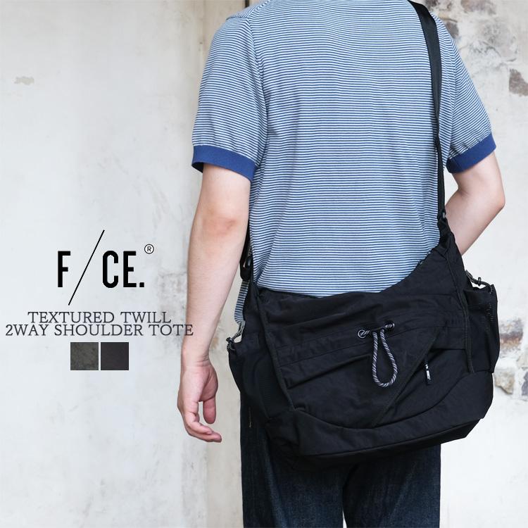 F/CE.（エフシーイー） ショルダーバッグ TEXTURED TWILL 2WAY