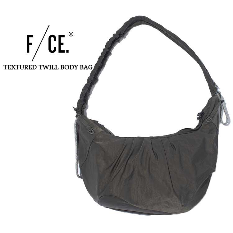 F/CE.（エフシーイー） F/CE. TEXTURED TWILL BODY BAG テクスチャード