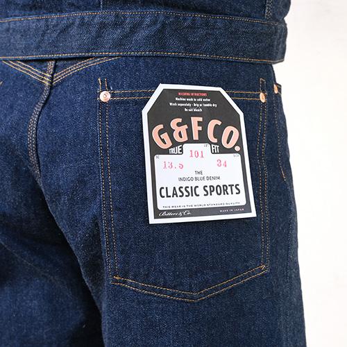 G&F Co. ジーアンドエフ LOT 101 DENIM PANTS デニムパンツ 13.5 G&F Co. ジーアンドエフ LOT 101 DENIM PANTS デニムパンツ 13.5