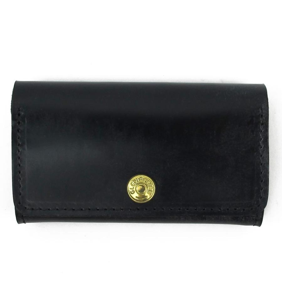 美品 GLEN グレンロイヤル 名刺入れ ブラック 03-6131 GLENROYAL（グレンロイヤル） 名刺入れ Slim Business Card Holder 03