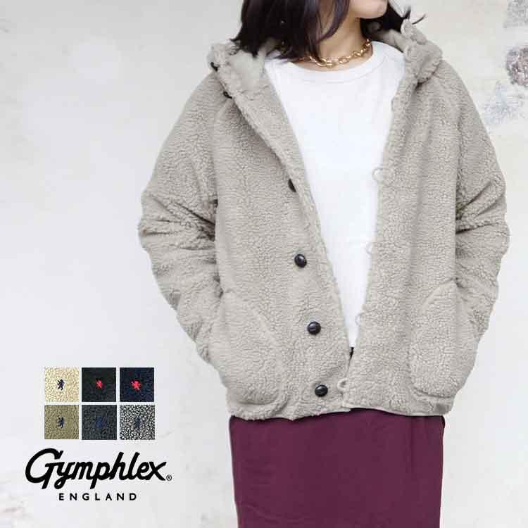 GYMPHLEX（ジムフレックス） ボアジャケット レディース メンズ ユニ