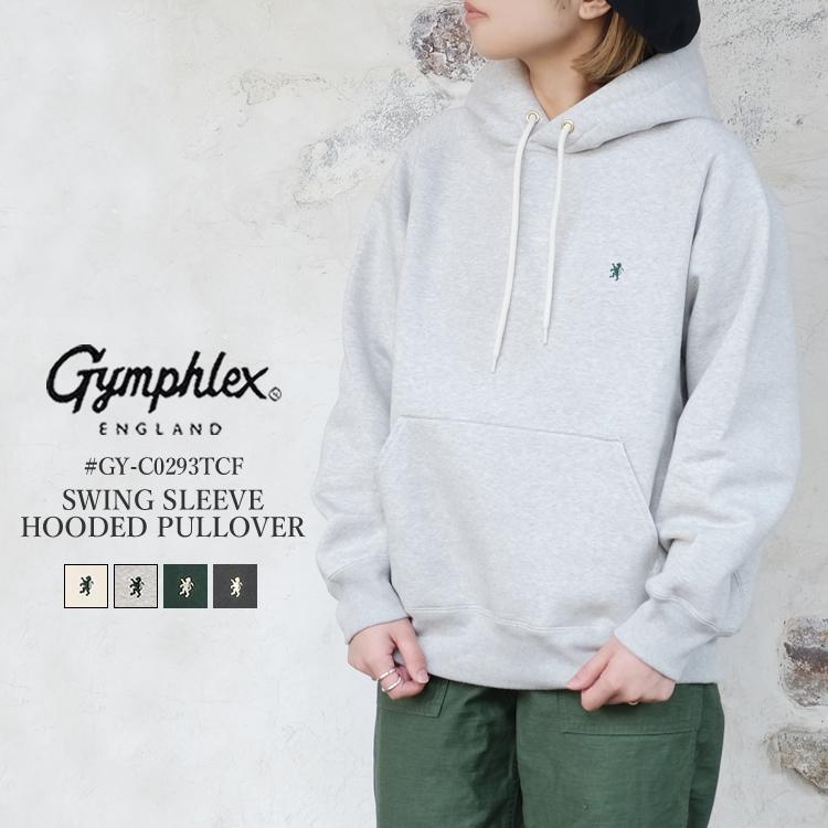GYMPHLEX（ジムフレックス） パーカー スウィングスリーブ フーデッド 