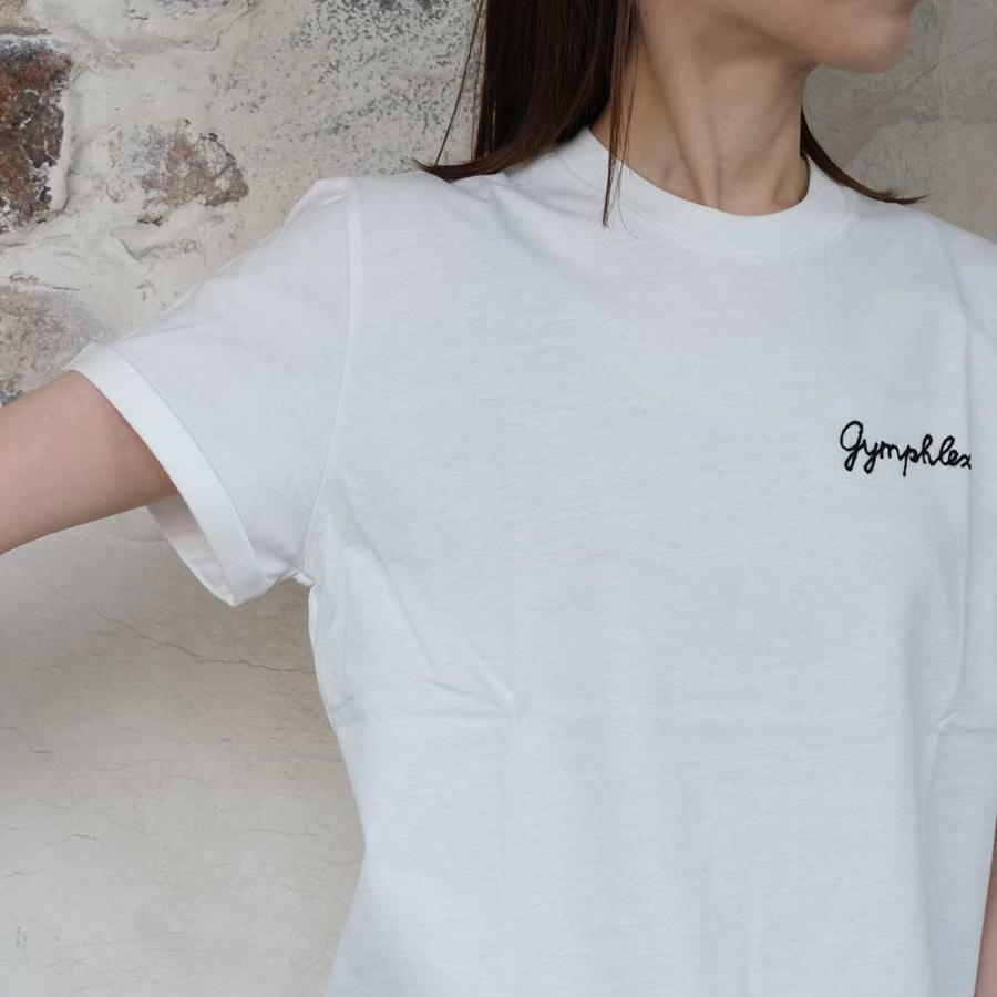 GYMPHLEX（ジムフレックス） 刺繍 ロゴ Tシャツ レディース メンズ