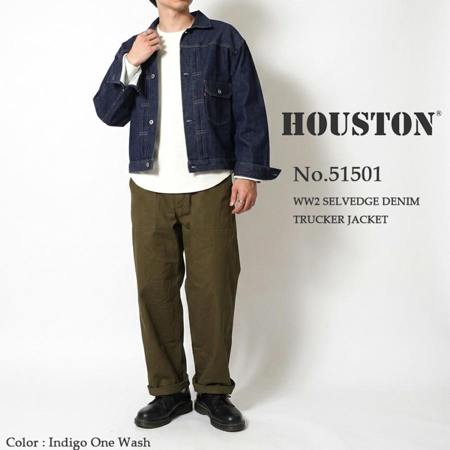 HOUSTON（ヒューストン） デニムジャケット メンズ 51501