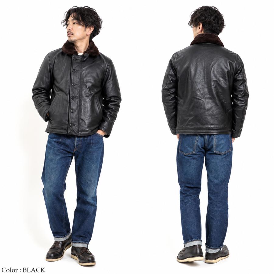 HOUSTON（ヒューストン） 交換往復送料無料 ジャケット COW LEATHER N